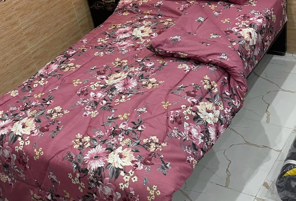 Cozy Single Vicky Razai | Soft & Warm Quilt for Single Bed-209
