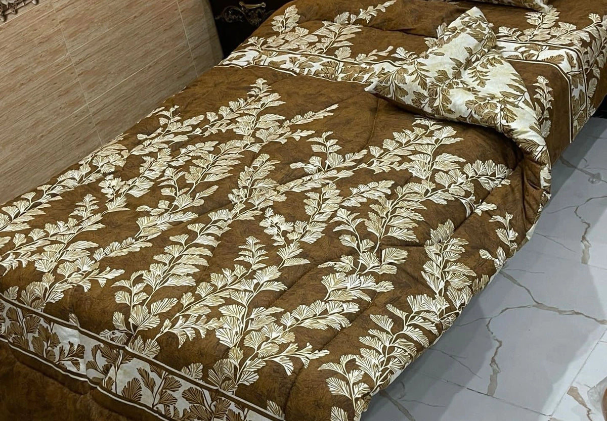 Cozy Single Vicky Razai | Soft & Warm Quilt for Single Bed-210