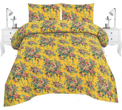 Crystal King Size Bed Sheet Set-3Pcs-Design-112