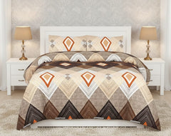 Crystal King Size Bed Sheet Set-3Pcs