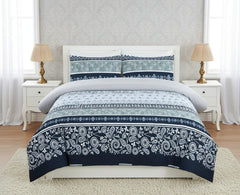 Crystal King Size Bed Sheet Set-3Pcs