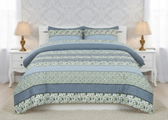 Crystal King Size Bed Sheet Set-3Pcs-Design-113