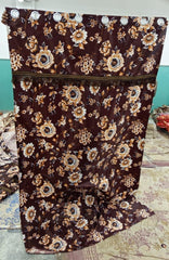 Imported Silk Curtains Blackout ( 2 Curtain Set )