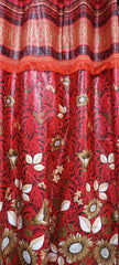 Imported Silk Curtains Blackout ( 2 Curtain Set )