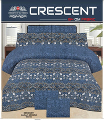 3 PCs Bed Sheet | Double Bed | King Size | Box Pack | Design-701