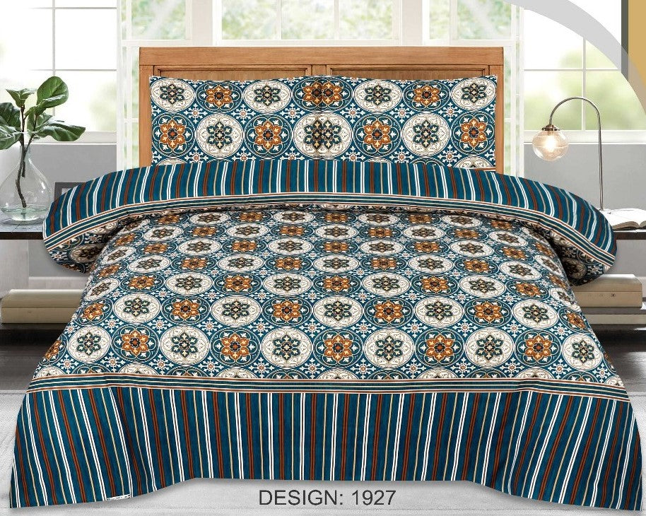 PREMIUM QUALITY DOUBLE BEDSHEET DESIGN MFC-1927