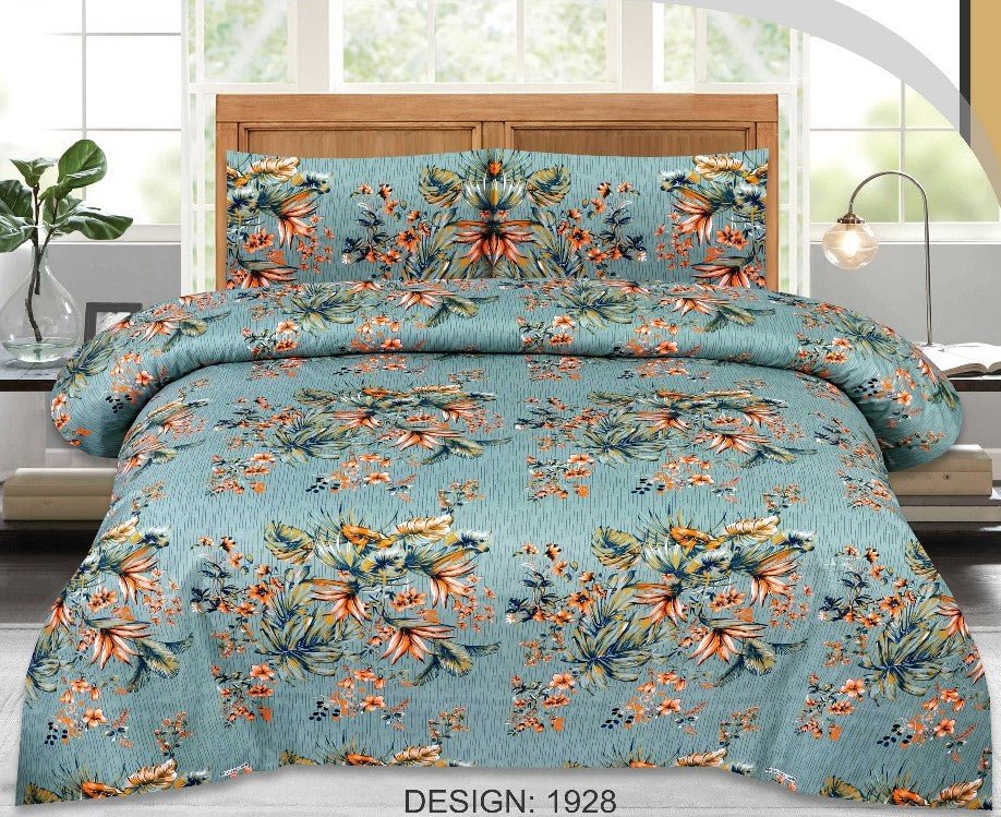 PREMIUM QUALITY DOUBLE BEDSHEET DESIGN MFC-1928