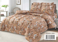 6 PCs Winter Comforter Set (Heavy Filling)
