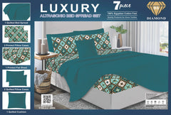 Luxury 7 Piece Bed spread Set Design-2127
