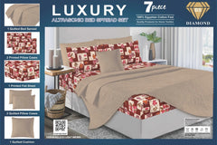 Luxury 7 Piece Bed spread Set Design-2151