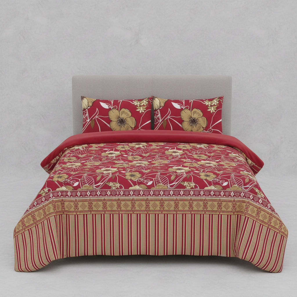 DUVET COVERS SET - 4 PCS (PREMIUM) QCS-1712