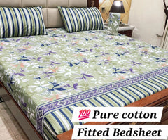 Fitted Sheet Premium-3Pcs-Design-402