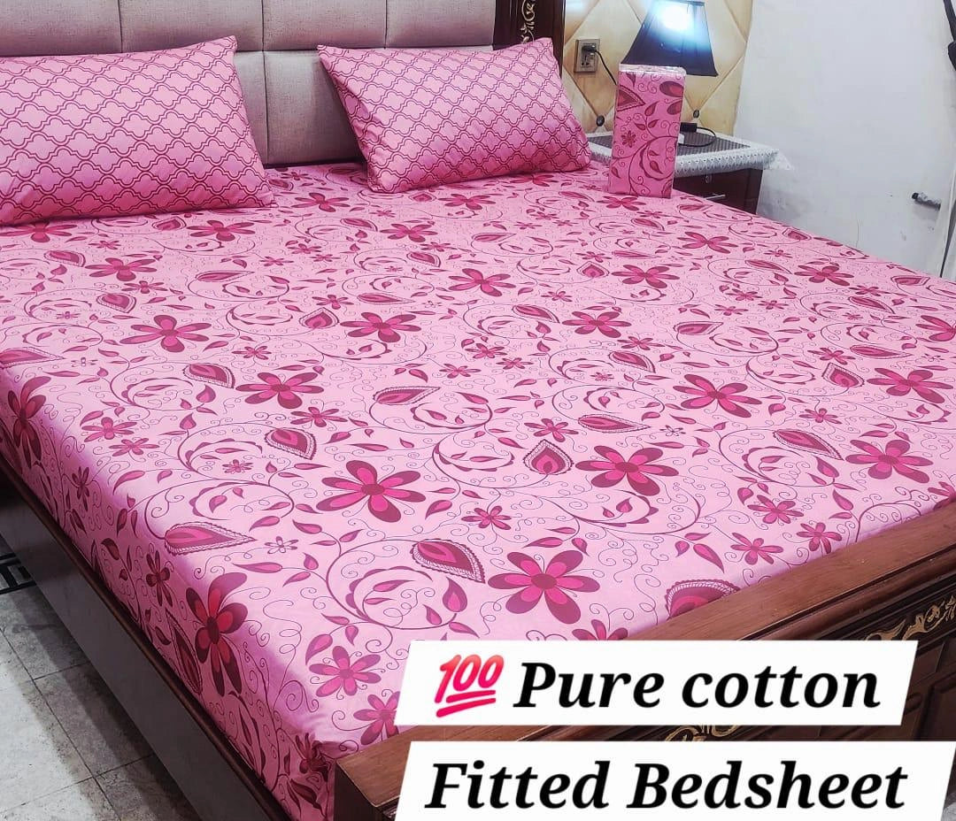 Fitted Sheet Premium-3Pcs-Design-403