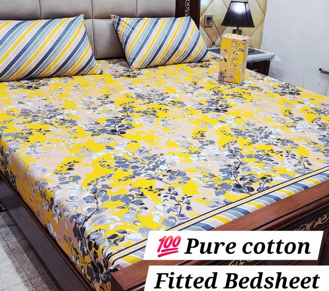 Fitted Sheet Premium-3Pcs-Design-404