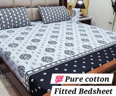Fitted Sheet Premium-3Pcs-Design-410
