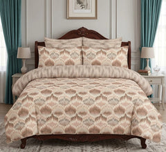 Premium 6 Pcs Comforter Set Design-823