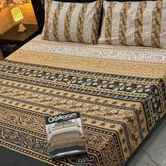 Cotton Bed Sheet-King Size Bedding