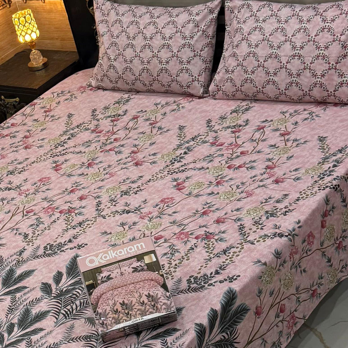 Cotton Bed Sheet-King Size Bedding