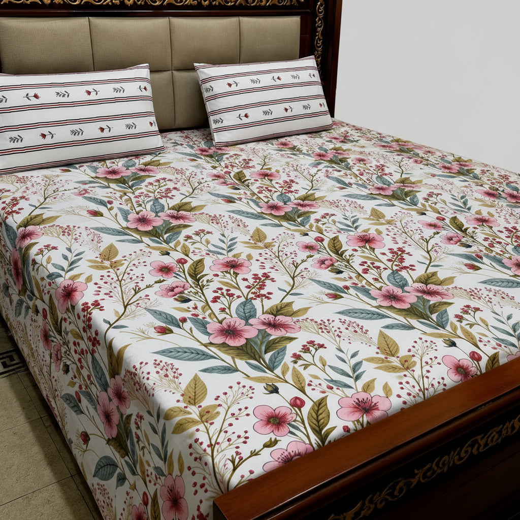 Double Bed Sheet Design-702