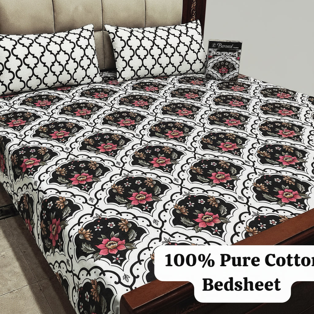 Double Bed Sheet Design-705