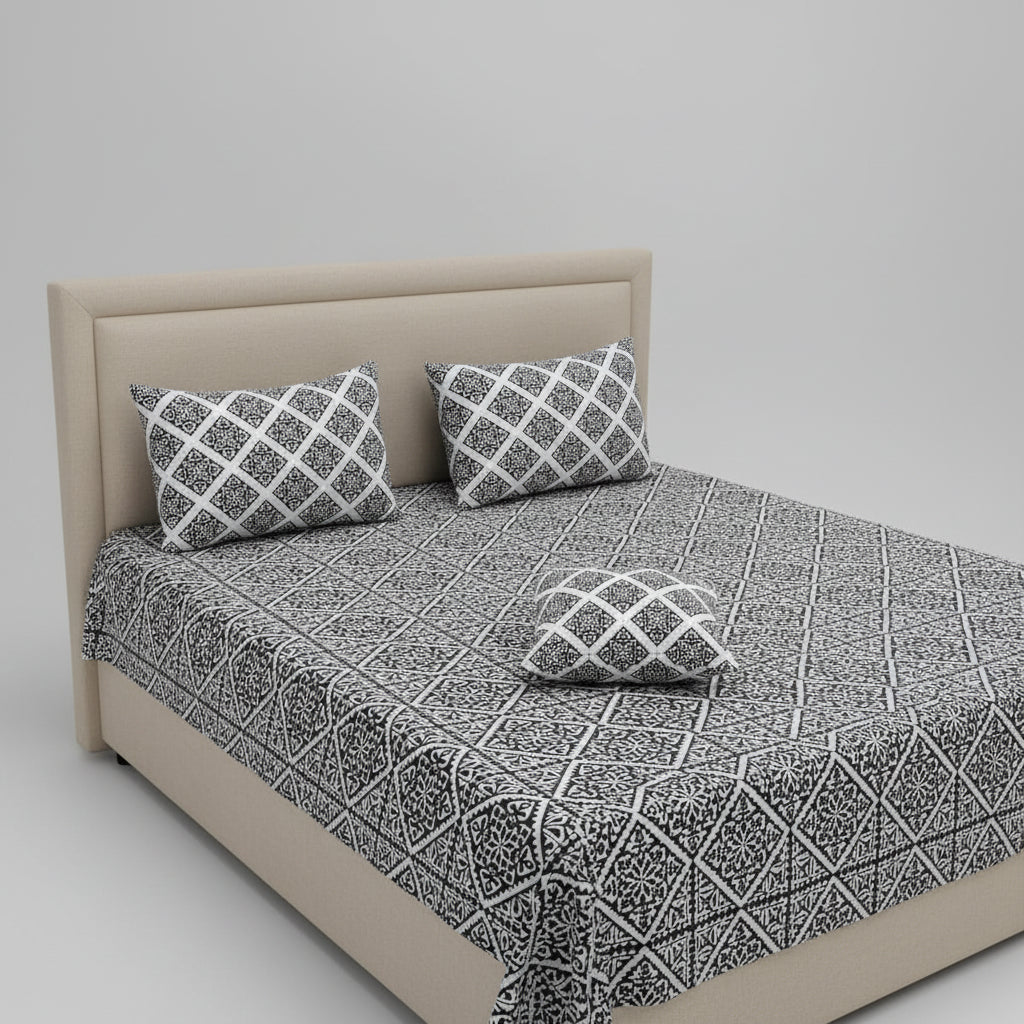 Double Bed Sheet Design-709