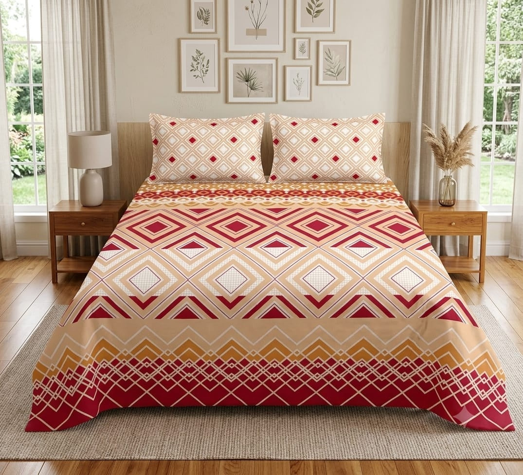 Double Bed Sheet NISHAT-DES-830
