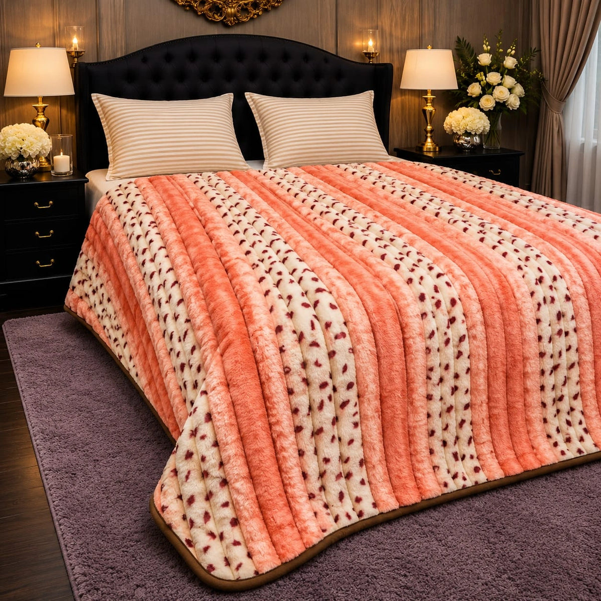 Double Flannel Blanket AC Blanket