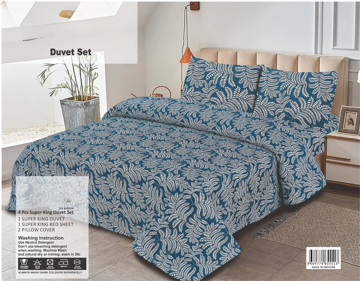 DUVET COVERS SET - 4 PCS (PREMIUM) QCS-1711