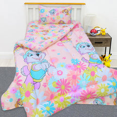 Exports Cotton Kids Printed Comforter Set 3 Piece Design KCS-102