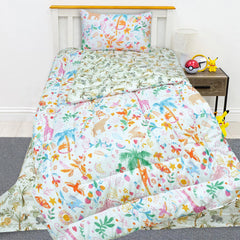 Exports Cotton Kids Printed Comforter Set 3 Piece Design KCS-109