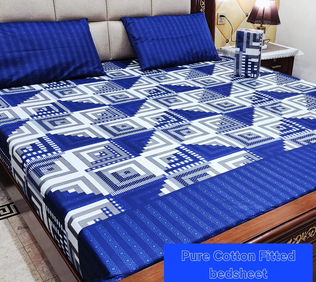 Fitted Sheet Premium-3Pcs-Design-401