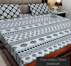 Fitted Sheet Premium-3Pcs-Design-402