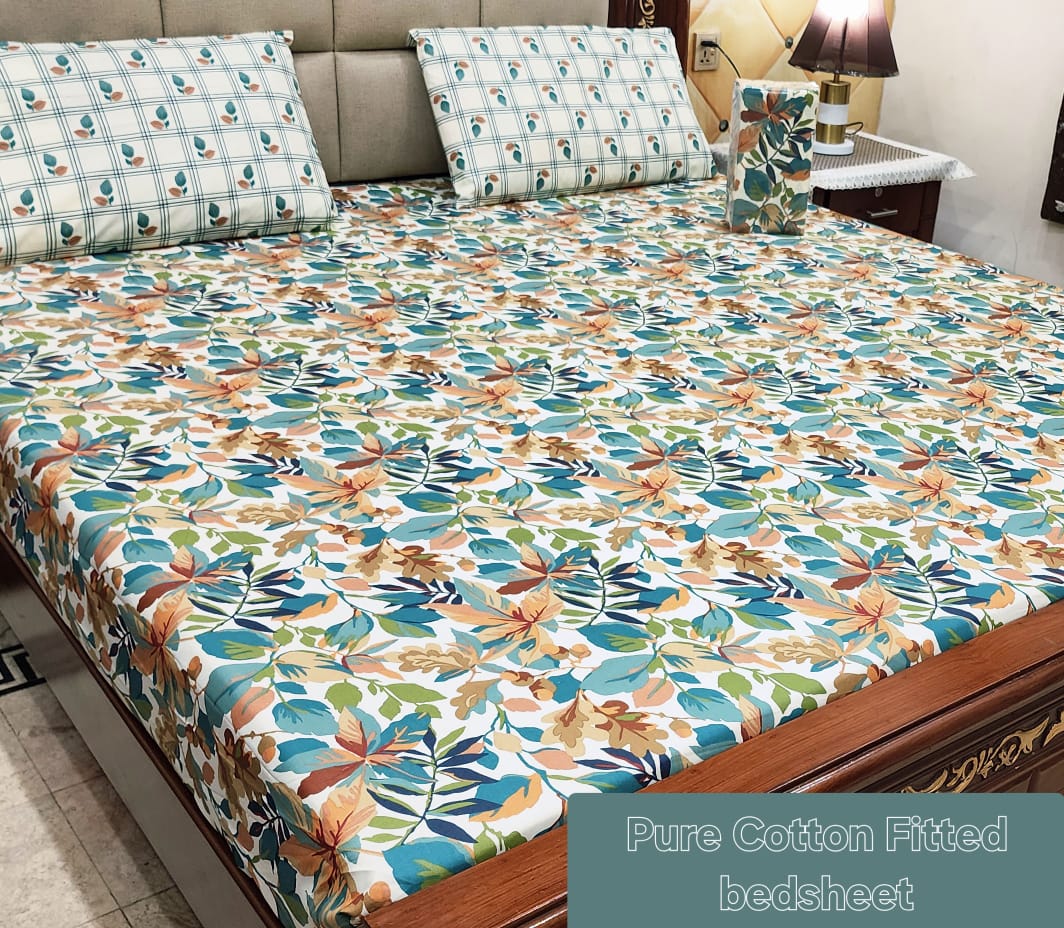 Fitted Sheet Premium-3Pcs-Design-403