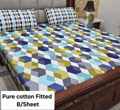 Fitted Sheet Premium-3Pcs-Design-403