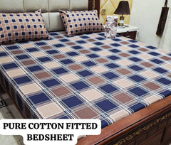 Fitted Sheet Premium-3Pcs-Design-404