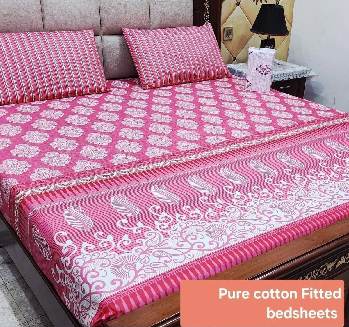 Fitted Sheet Premium-3Pcs-Design-404