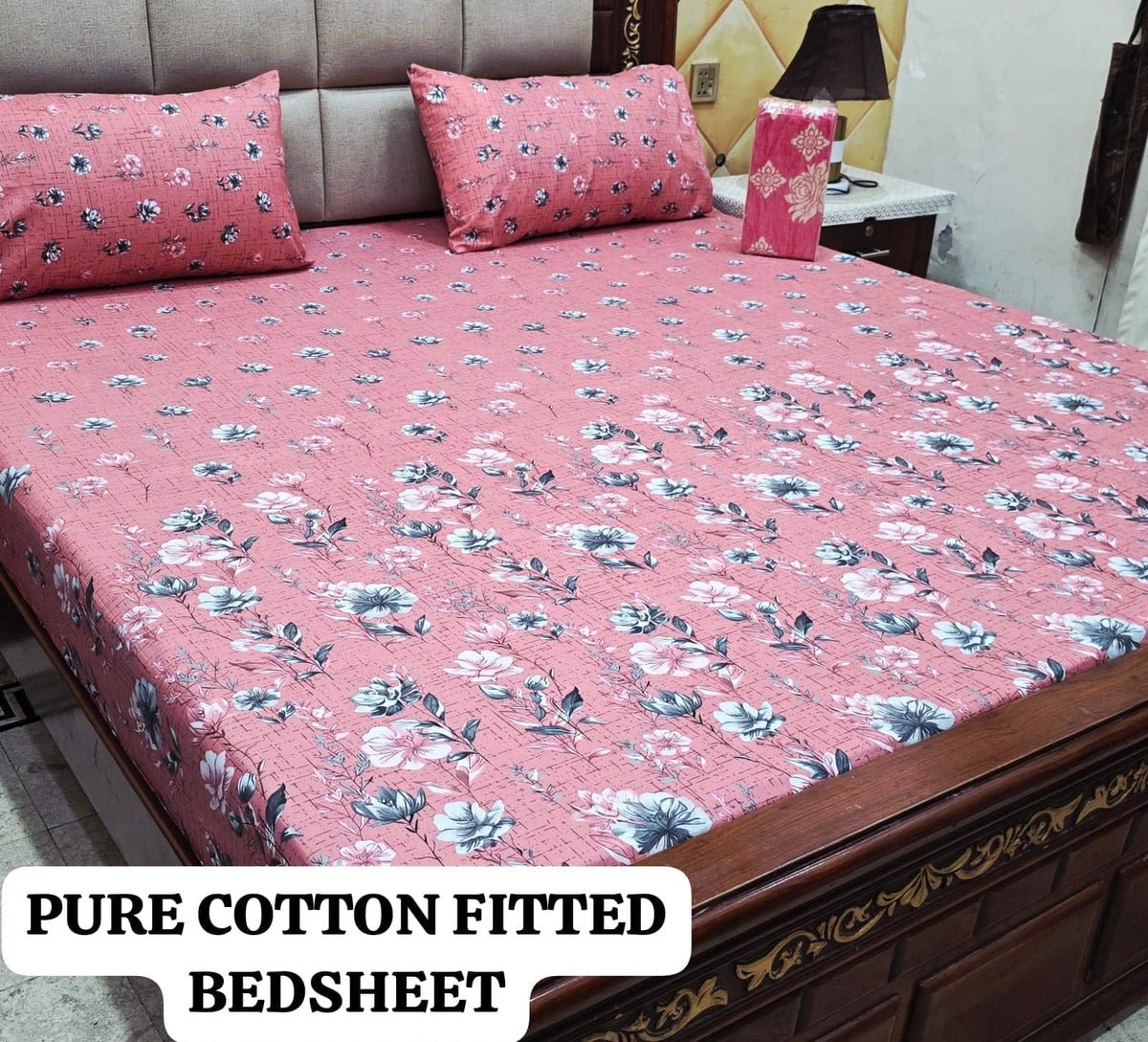 Fitted Sheet Premium-3Pcs-Design-408