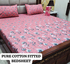 Fitted Sheet Premium-3Pcs-Design-408