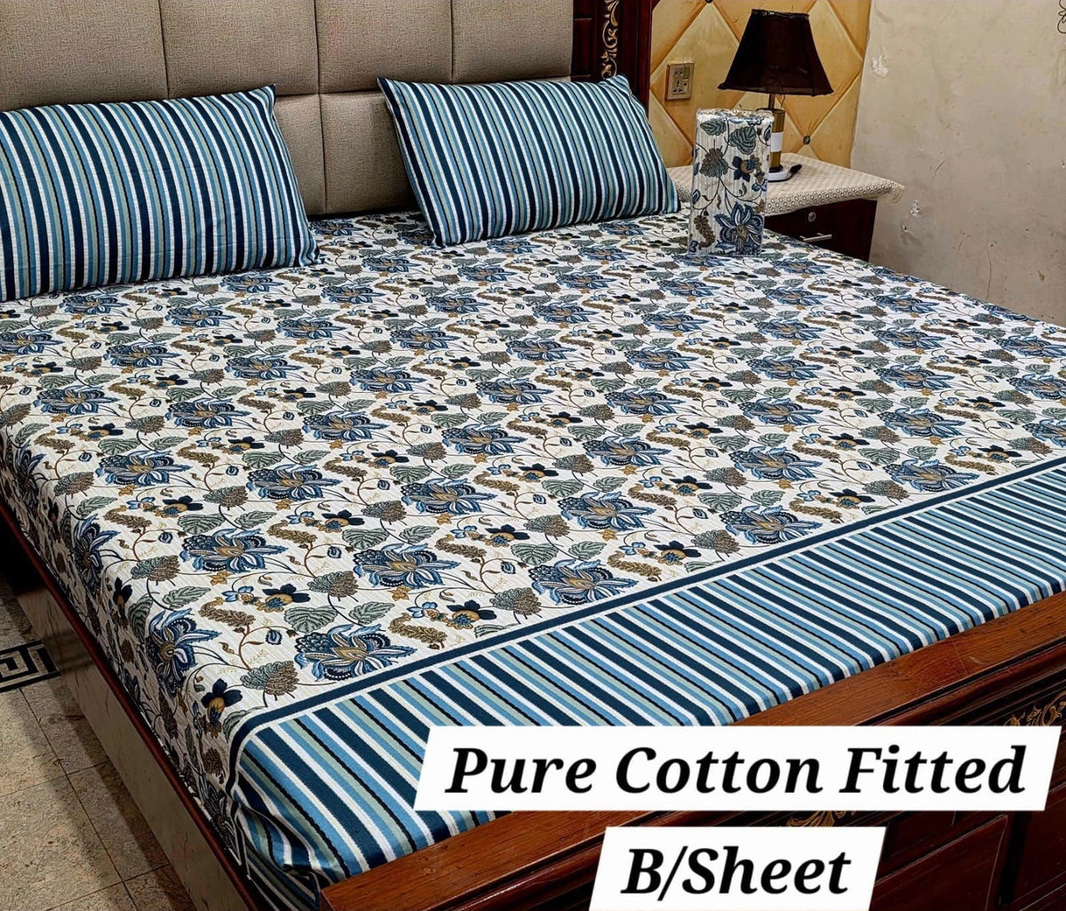 Fitted Sheet Premium-3Pcs-Design-411