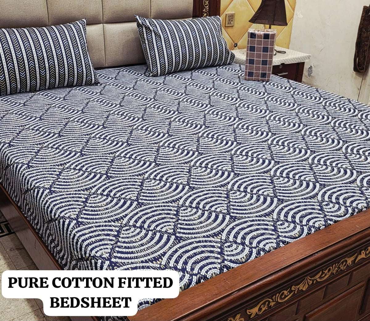 Fitted Sheet Premium-3Pcs-Design-412