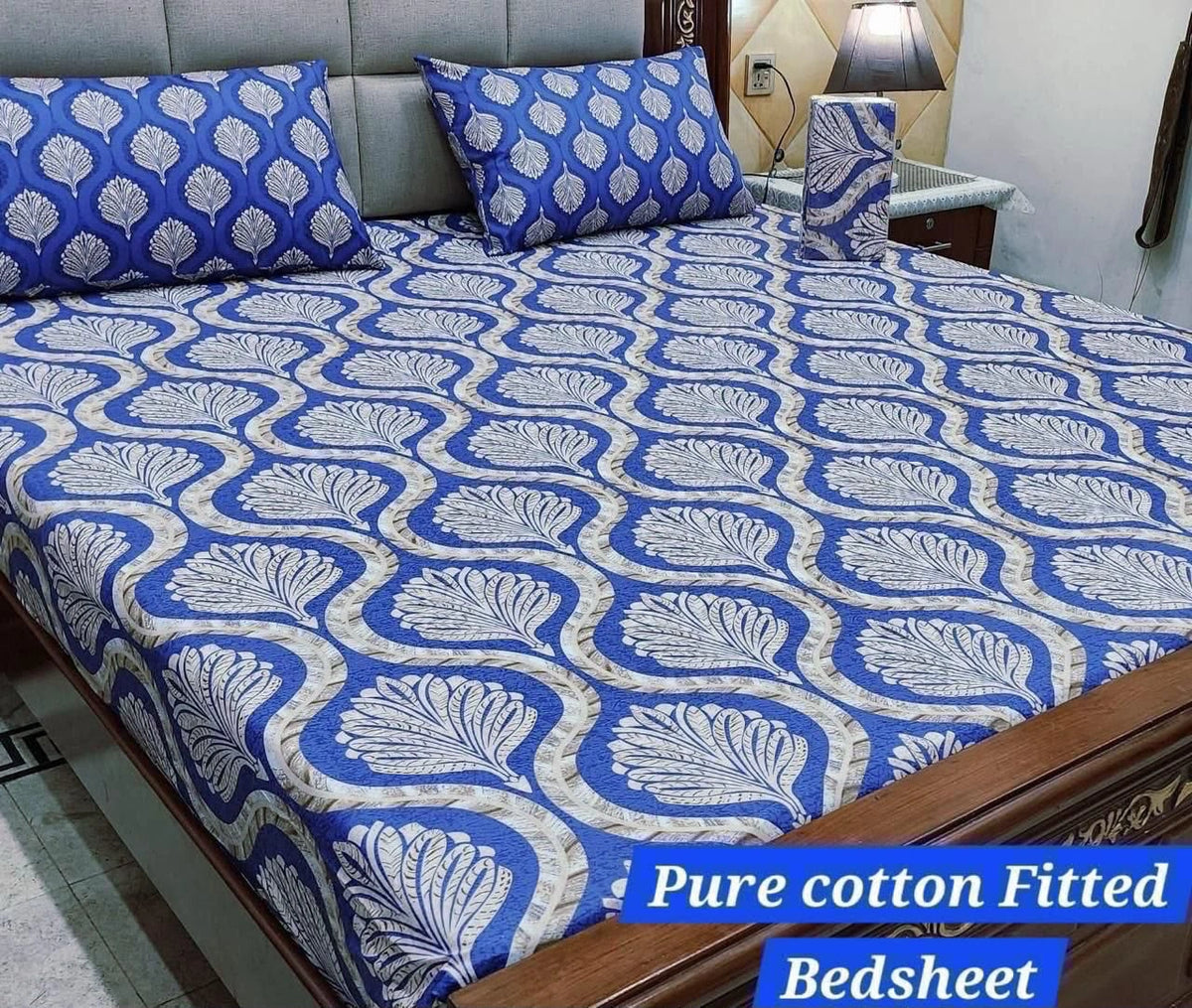 Fitted Sheet Premium-3Pcs-Design-413