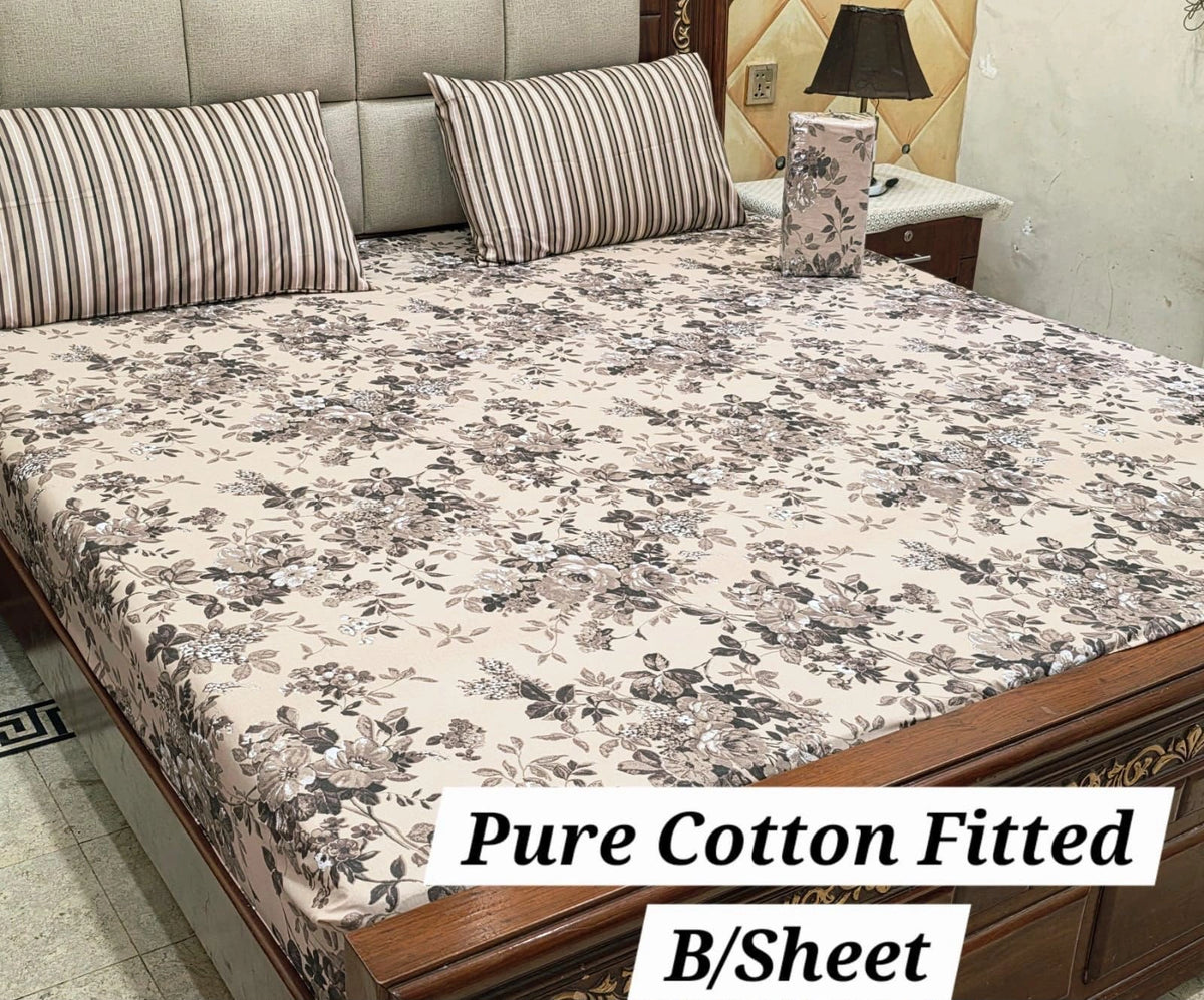 Fitted Sheet Premium-3Pcs-Design-414
