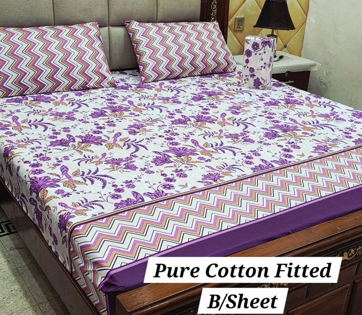 Fitted Sheet Premium-3Pcs-Design-416