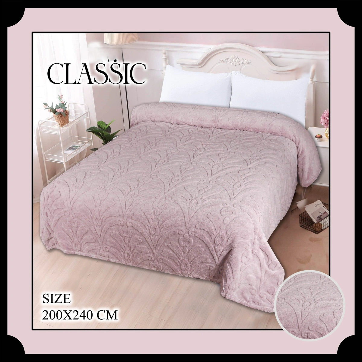 Double Flannel Blanket AC Blanket
