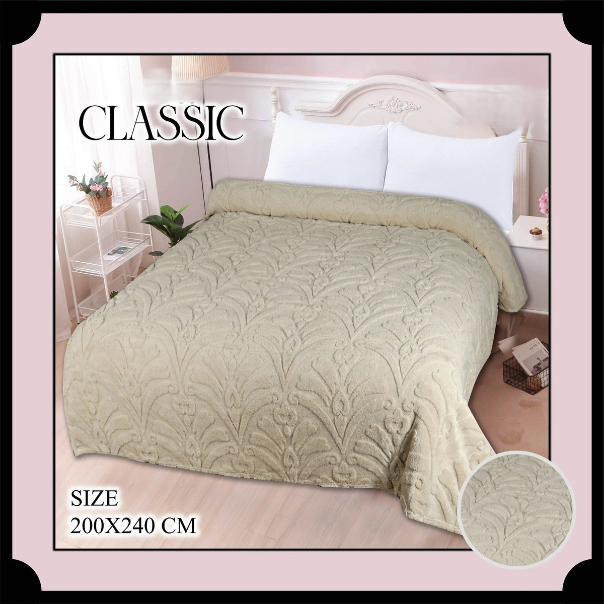 Flannel Blanket Double Bed