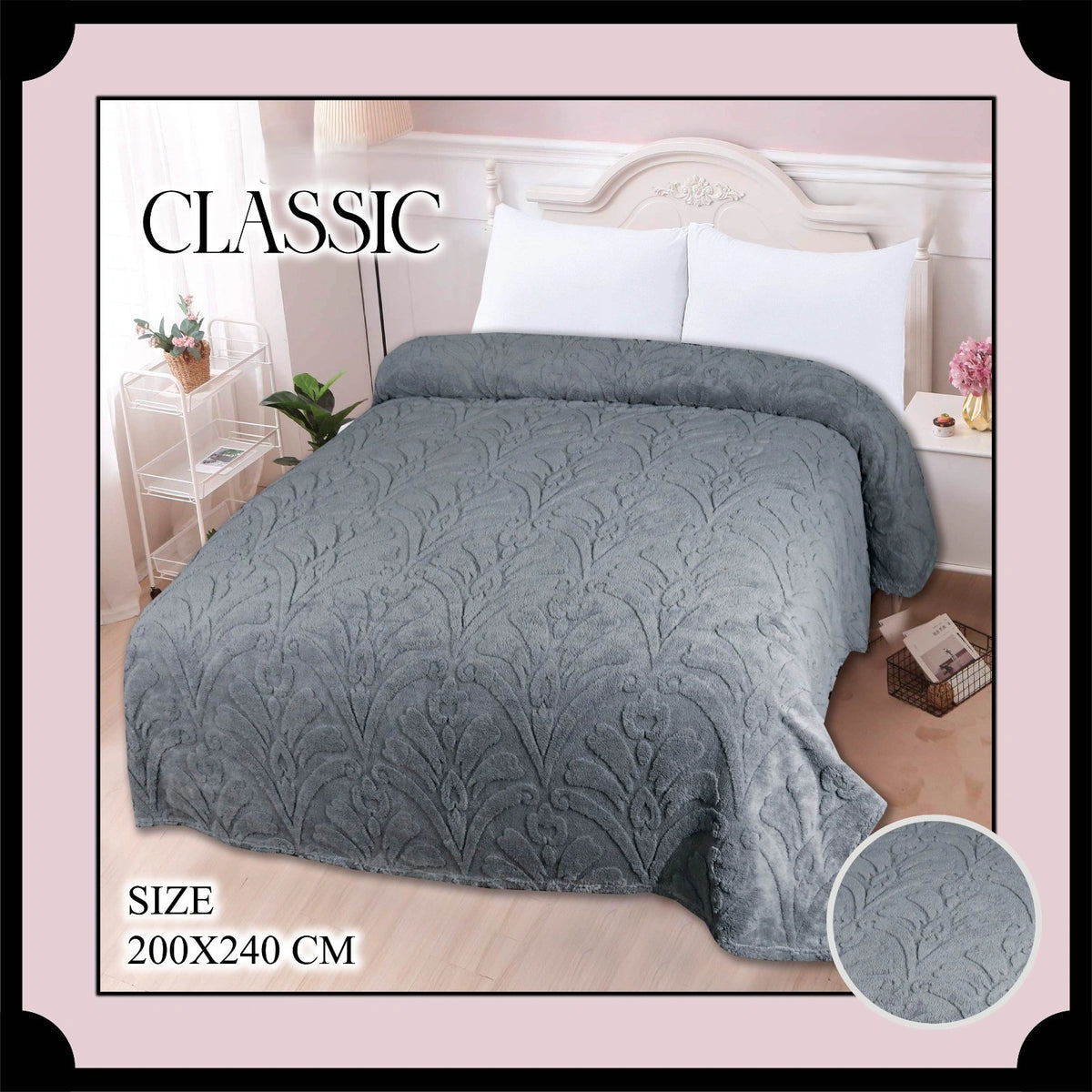 Double Flannel Blanket AC Blanket