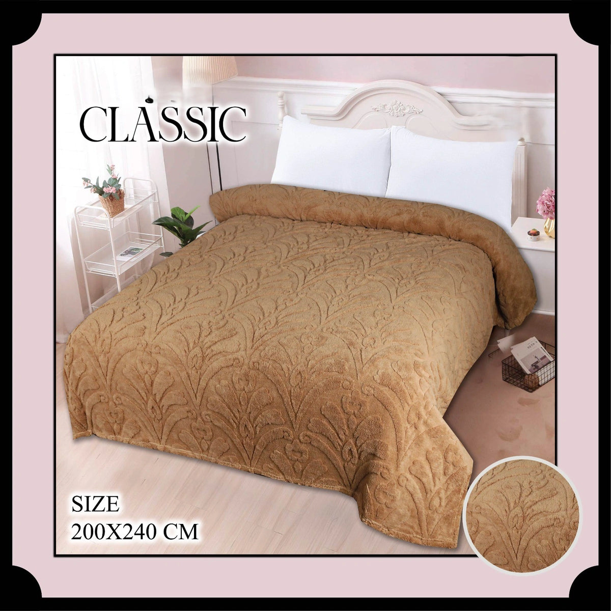 Double Flannel Blanket AC Blanket