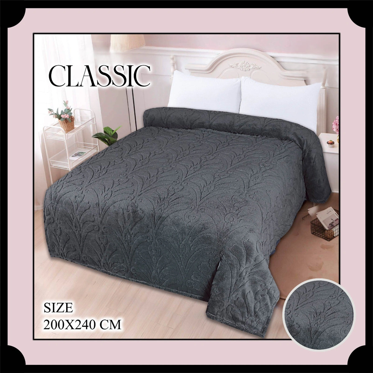 Double Flannel Blanket AC Blanket