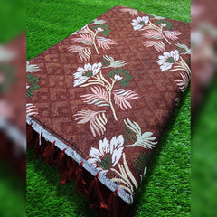 Multani Bedsheet Set King Size 3Pcs - Design-203