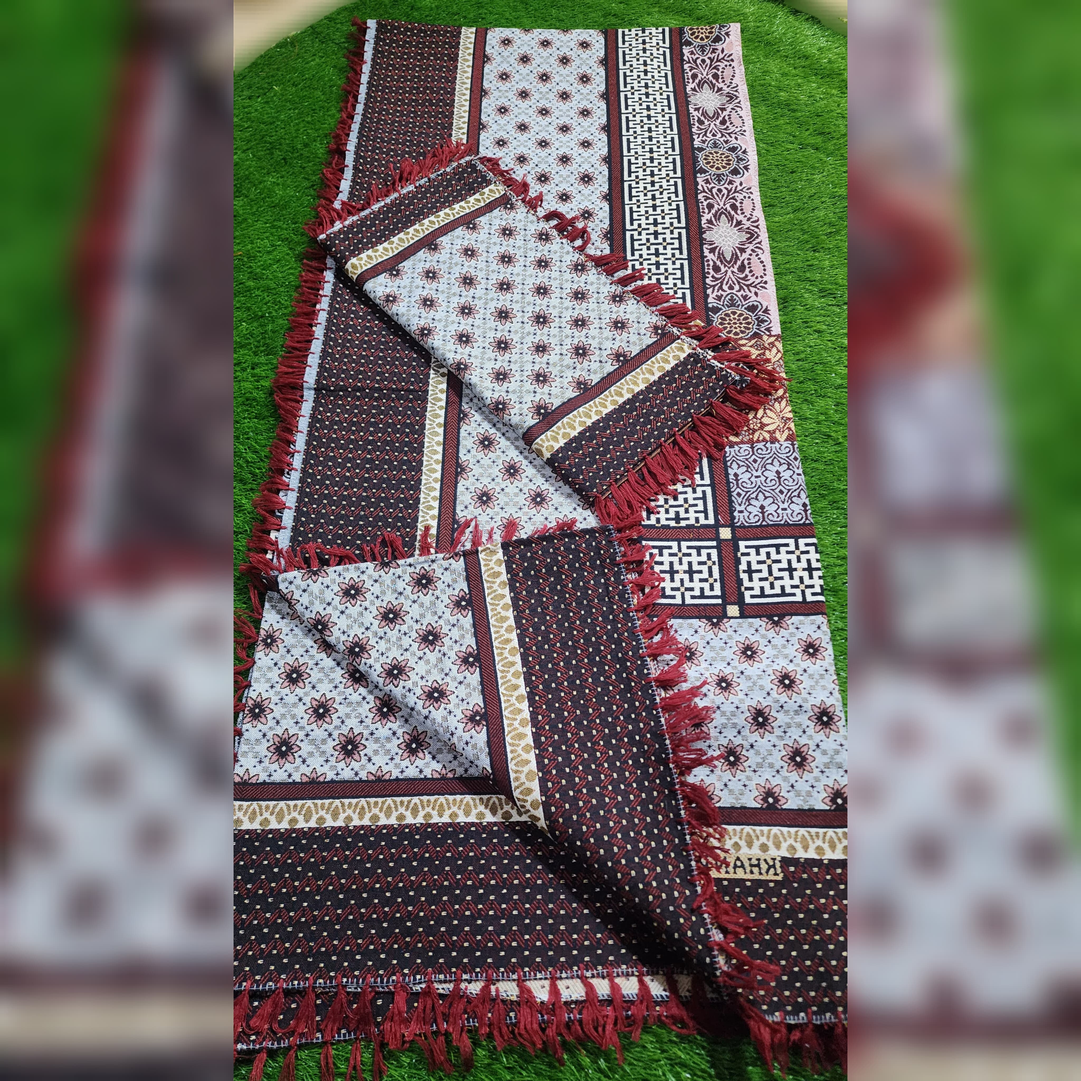 Multani Bedsheet Set King Size 3Pcs - Design-209